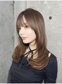 韓国顔周り/ハイレイヤーカット/ワンホンレイヤー/立川
