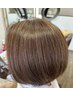 白髪ぼかしハイライト＋カット＋クイックトリートメント　￥16500