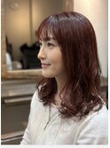 セミロングウェーブ