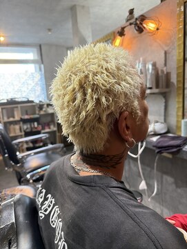 スパークスヘア(Sparks hair) 坊主似合う人!仕事的に髪自由な人!イージーパーマやろ!!