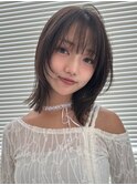 レイヤー/顔周りレイヤー／レイヤーカット/前髪/ボブ._.