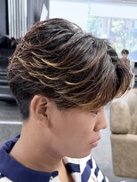キングオブヘア バイ ノイズ 梅田茶屋町店(KING of hair by NOISM)&nbsp;*NOISMツイストスパイラルツーブロックマッシュセンターパート