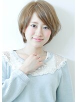 スノッブリコ(snob rico)&nbsp;[snob rico]シアーミントアッシュ×ナチュラルショート