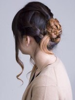 クアトログランシュ ひたちなか店(QUATRO×GranCieux)&nbsp;【QUATRO】大人可愛い三つ編みアップ