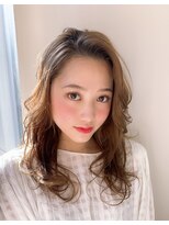 【fav 銀座】大人かわいい！ゆるふわセミディ