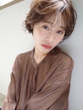 プフ 伏見(puf) <puf> warm short×パーマ/伏見/丸の内/国際センター/髪質改善