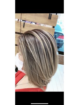 リアンフォーヘアー(Lien for hair) ボブxバレ