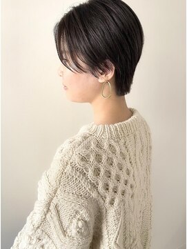 エル セルカ 高田馬場(el CERCA) 高田馬場美容室大人可愛いグレージュハンサムショート