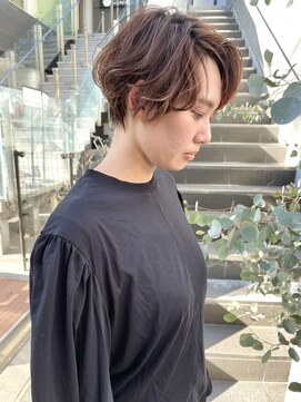 ヌード(NUDE) NUDE10代20代30代40代ルーズヘアふんわりカール大人ショートボブ