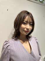 ロンド ストラーダ 心斎橋(Lond strada)&nbsp;レイヤーボブ×ハイトーン[心斎橋/髪質改善]