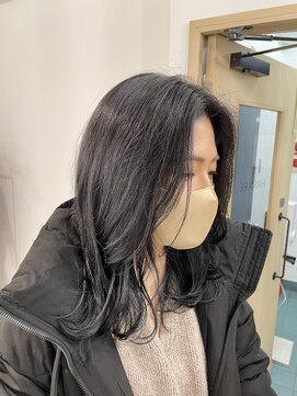 アマネ(AMANE) ミディアム×アッシュグレー