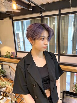 チックタック モーガン モデル(TICK-TOCK MORGAN Model) ハンサムグレーパープル