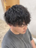 ラヴィズム 名駅店(LUVISM)&nbsp;メンズ強め波打ちパーマ