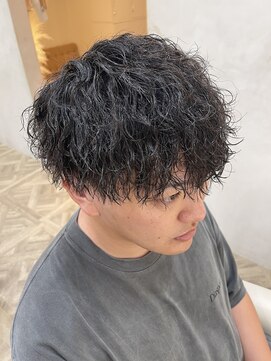 ラヴィズム 名駅店(LUVISM) メンズ強め波打ちパーマ