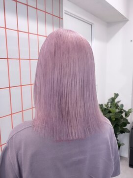 ペレ 渋谷(PELE) 前髪/マチルダボブ/ピンクベージュ/インナーグレージュ/渋谷