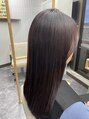 スフィーダ(SFIDA)&nbsp;縮毛矯正で髪サラサラに［髪質改善/イヤリングカラー］