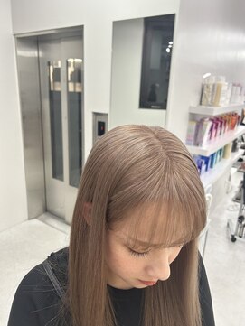 ベレーザシェルト(Beleza scelto) 王道ミルクティー/渋谷/原宿/ケアブリーチ/韓国ヘア