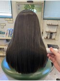【仕上げアイロン無し】乾かしただけアルカリ縮毛矯正