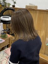 メアリー バイ メリー(marry by merry)&nbsp;【立町メアリーバイメリー】☆ミルクティーベージュ×ブリーチ☆