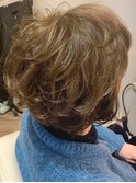 ふんわりショートボブスタイル