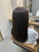 アレクサ 保谷(ALEXA)&nbsp;シンストレート後のカラー♪しっとりまとまるツルサラロング