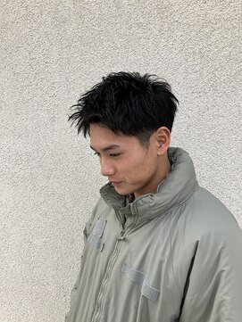 ゴットラトゥール(GOTTO LATOUR) スパイキーショート/メンズパーマ/ピンパーマ/ワンカールパーマ