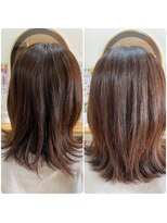 ノムラ理美容室&nbsp;セミロング