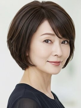 アカンサス バイ ミリー 高槻店(acanthus by milly) 艶感UP☆髪に優しいオーガニックカラー×上品ブラウン【高槻】