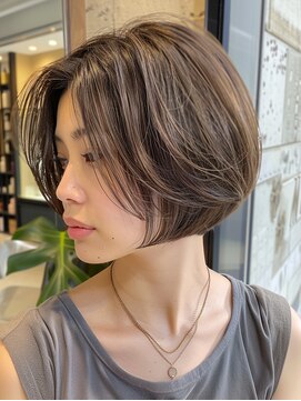 エレノア 藤沢(Eleanor) 【髪質改善×大人ショートボブ】まとまりと艶で上品に　[藤沢駅]