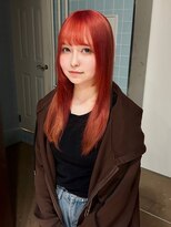 クペウ ローウェン(cope'u ROWEN)&nbsp;渋谷/ウルフカット  デザインカラー ルーツカラー エンドカラー