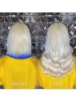 ラブスタシー 博多店(LOVESTASY)&nbsp;ハイトーン/シールエクステ/ホワイトカラー/博多