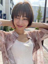 ソイルバイロミー(soil by ROMMY)&nbsp;ピンクベージュ　シースルーバング 【soil by ROMMY】/横浜