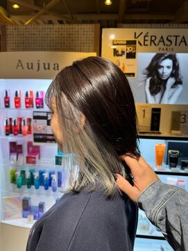 エントランス バイ ビークール(entrance by Be-COOL) インナーカラー＜ホワイトシルバー＞