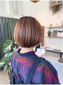 大人ショートボブ