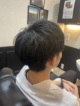 プラウド(PROUD) 緩めスパイラルショートメンズカット/ショート/barber/理容室