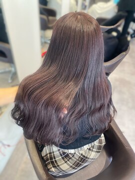 シー(SEA) ピンクブラウンカラー/ブリーチ無し