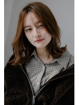 トリコ 梅田茶屋町店(trico)&nbsp;チョコレートブラウン×ミディアムレイヤー