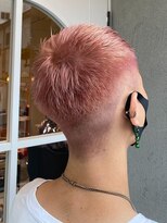 ビューティービーストメンズ 広島立町店(beauty:beast men's) ハイトーンレッド×ベリーショート