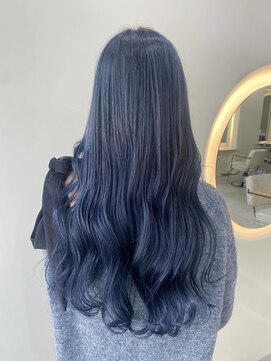 ユニバイリサ 天神大名店(uni by risa) ブルーブラック