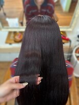 アン ブリーチ(UN BLEACH) ワンカラー×髪質改善TRディープバイオレット