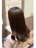 カット+潤髪ストカール+薬剤残留除去ケア+潤髪トリートメント