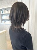 福山市Caary大人クールウルフレイヤーナチュラルミディ似合わせ