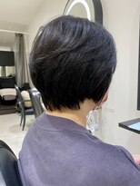 メゾンブラン 川西阪急店(Maison Blanc)&nbsp;黒髪でも柔らかく動く♪大人ショートレイヤー