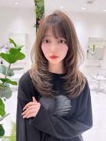 オーロ Costa西宮北口(ORO) 美髪レイヤーカット/顔まわりレイヤー/くびれミディアムレイヤー