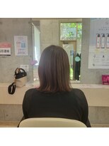 キッカ(Kikka)&nbsp;ラベンダーブラウンでツヤありカラー