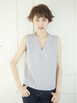 ヘアメイク パッセージ 千歳船橋店(hair make passage) ショートだって色っぽく