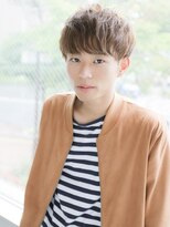 クローバー(CLOVER)&nbsp;くせ毛風マッシュ　爽やかヘア