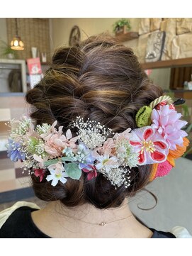 サロンドノア(Salon de NoA) アップヘア