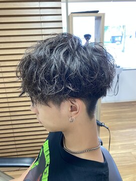 サンバス もりの里店(Sunbath) マッシュ&スパイラルパーマ