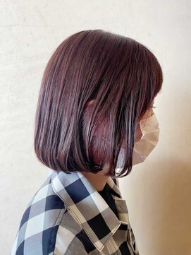 バルス(BLS) 王道ボブ【藤枝/髪質改善/デザインカラー】